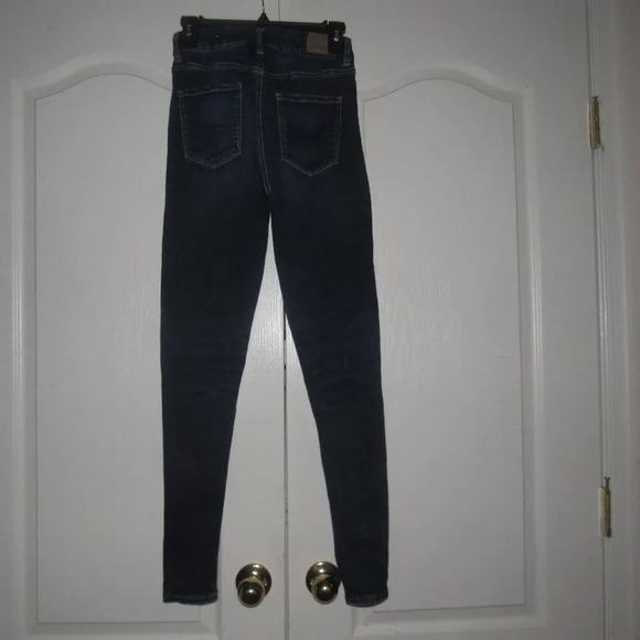 AMERICAN EAGLE Next Level Stretch Curvy High-Rise Jegging Size 2 Long - Picture 3 of 7